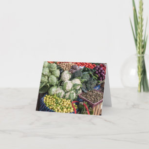 Veggies Card
