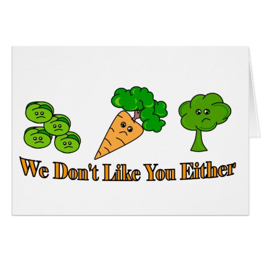 Veggies Cards (Front Horizontal)