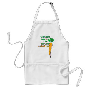 Veggies' Carrots Adult Apron