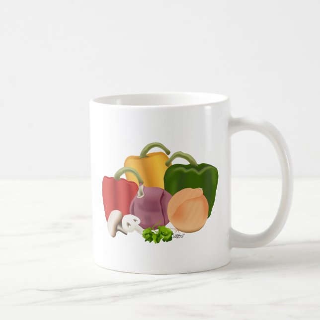 Veggies Coffee Mug (Right)
