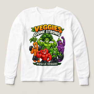 Veggies Gone Strong – Muscle Veggies Bodybuilding Tri-Blend Shirts