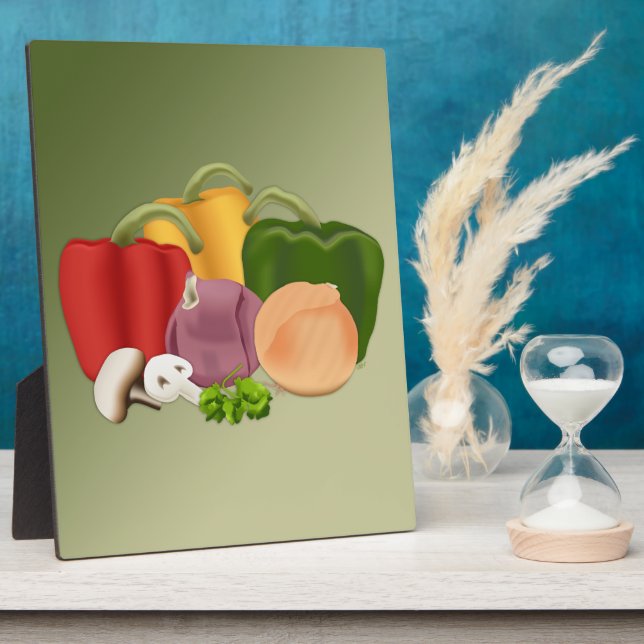 Veggies Plaque (Side)