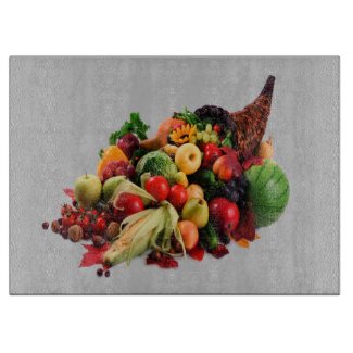 Vegies And Fruit Cornucopia 