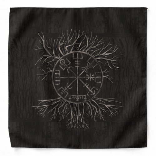 Vegvisir and Tree of life Yggdrasil Bandana