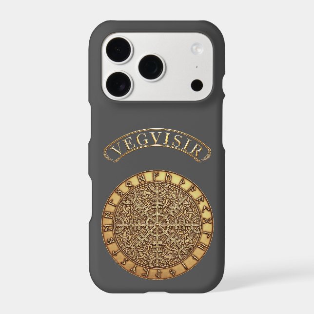 Vegvisir Golden Compass Case-Mate iPhone Case (Back)