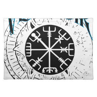 vegvisir nordic pathfinder compass cloth placemat