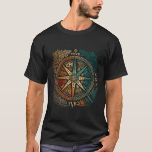 Vegvisir Northman Valhalla Norse Mythology T-Shirt