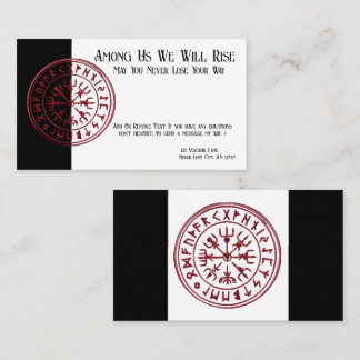 Vegvisir (Reddish) Business Card