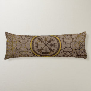 Vegvisir. The Magic Navigation Viking Compass Body Pillow
