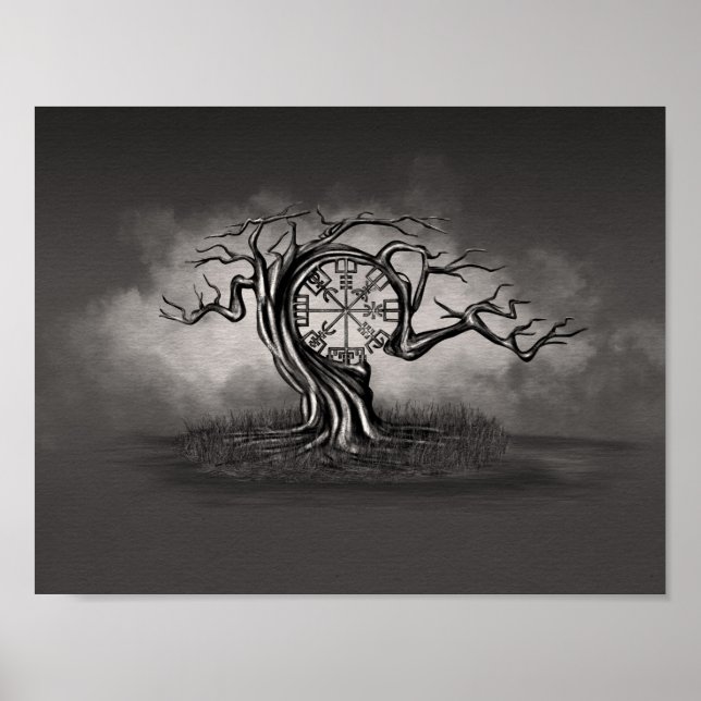 Vegvisir Tree Poster (Front)