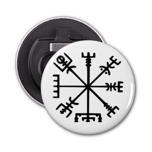 Vegvísir (Viking Compass) Bottle Opener