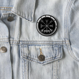 Vegvisir Viking Compass Button