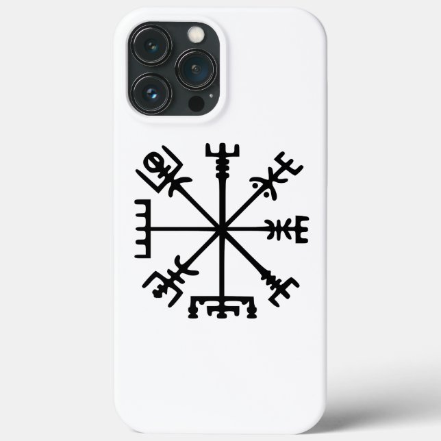 Vegvísir (Viking Compass) Case-Mate iPhone Case (Back)