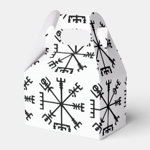 Vegvísir (Viking Compass) Favor Boxes
