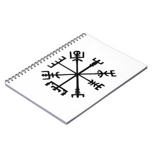 Vegvísir (Viking Compass) Notebook