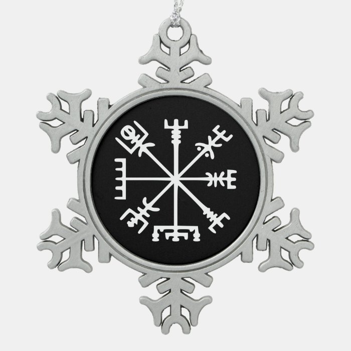 Vegvísir (Viking Compass) Ornament