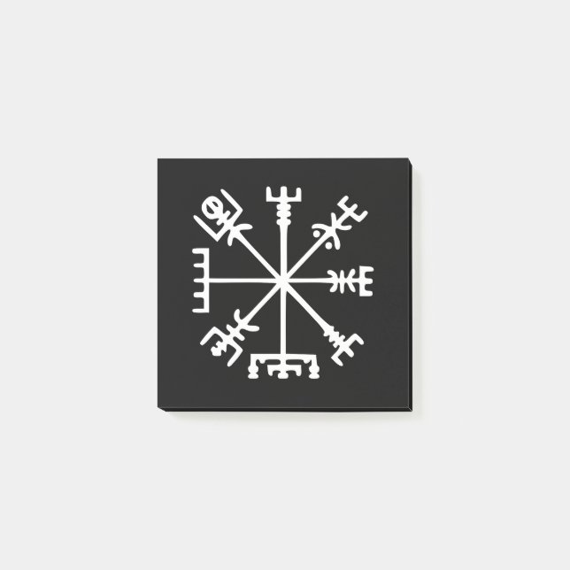 Vegvísir (Viking Compass) Post-it Notes (Front)
