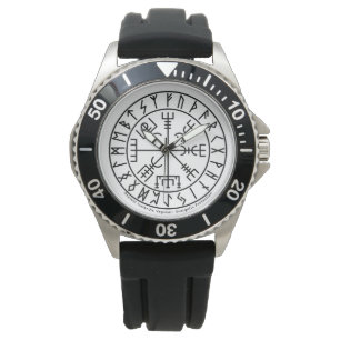 Vegvisir Viking Compass Symbol Design Watch