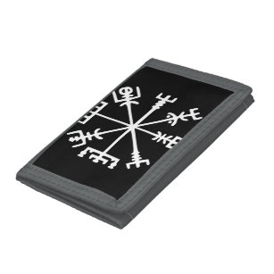Vegvísir (Viking Compass) Tri-fold Wallet
