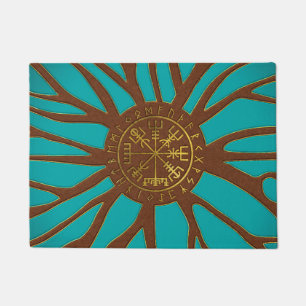 Vegvisir - Viking Navigation Compass Doormat