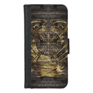 Vegvisir - Viking  Navigation Compass iPhone 8/7 Wallet Case