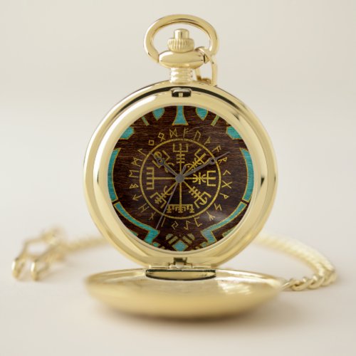 Vegvisir _ Viking  Navigation Compass Pocket Watch