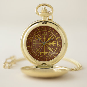 Vegvisir - Viking Navigation Compass Pocket Watch