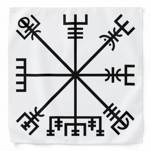 Vegvisir Viking Symbol Bandana