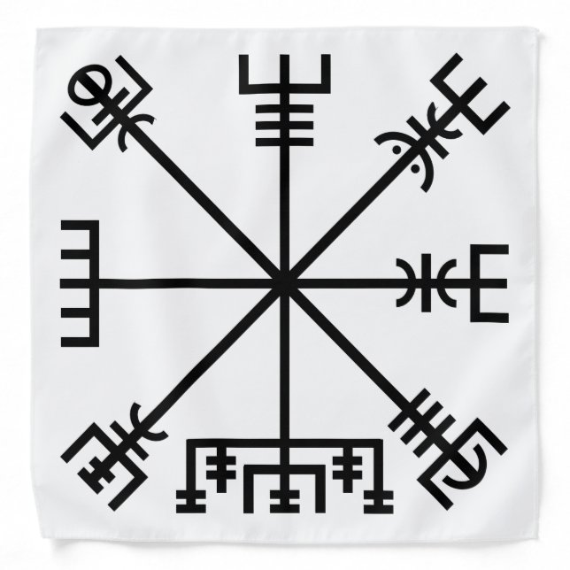 Vegvisir Viking Symbol Bandana (Front)