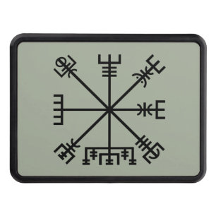 Vegvisir Viking Symbol Hitch Cover