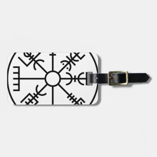 vegvisir Viking Symbol Norse Shield Odin Luggage Tag