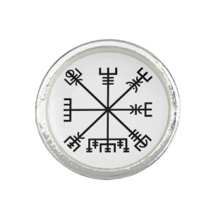 Vegvisir Viking Symbol Ring