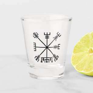Vegvisir Viking Symbol Shot Glass