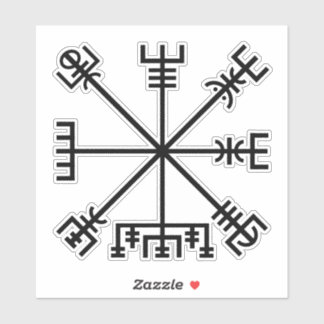 Vegvisir Viking Symbol Sticker