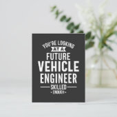 Vehicle engineer gift (Standing Front)