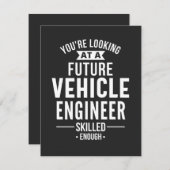 Vehicle engineer gift (Front/Back)
