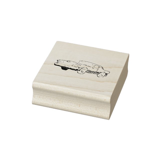 vehicle illustration rubber stamp (Stamp)