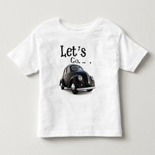Vehicle lover toddler t-shirt