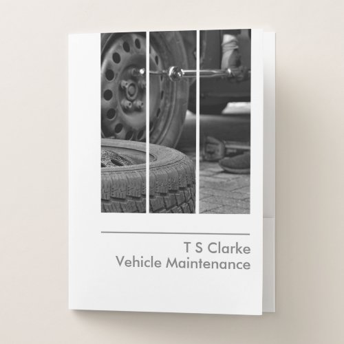 Vehicle Maintenance Company Folder