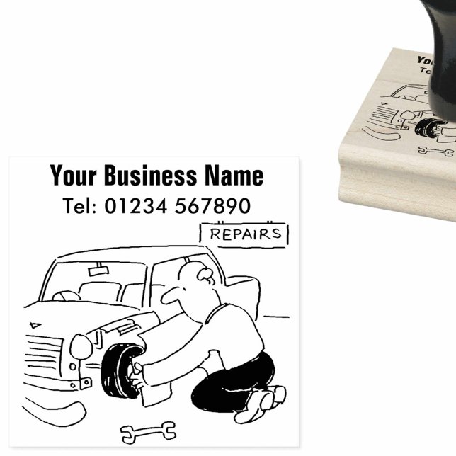 Vehicle Repairs & Car Servicing Stamp (Creator Uploaded)