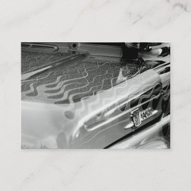 Vehicle Service Business Card (Front)