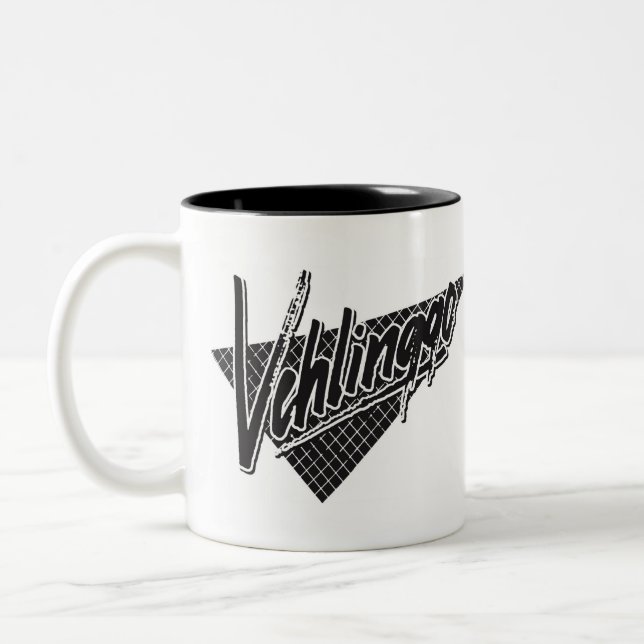 Vehlinggo Logo Mug - 'Vehlinggo Gothic' Variant (Left)