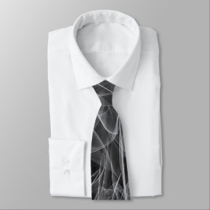 Veil like a X-ray image Neck Tie