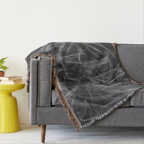 Veil like a X_ray image      Throw Blanket