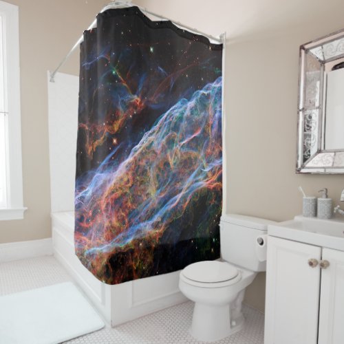 Veil Nebula Shower Curtain