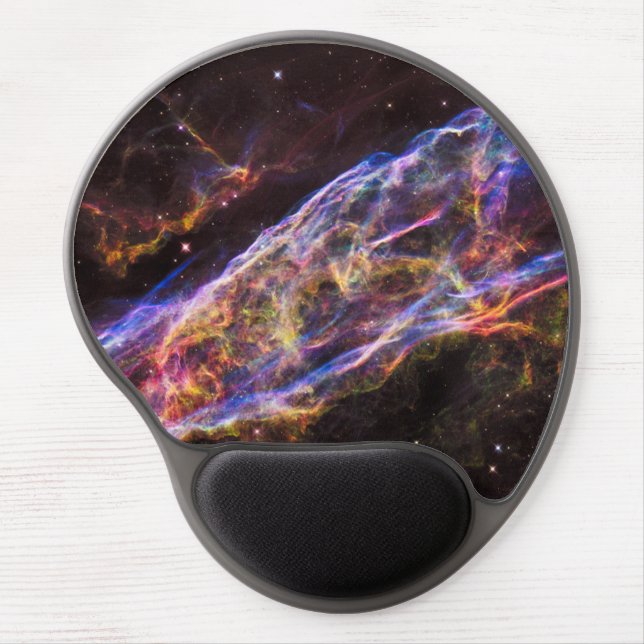 Veil Nebula Supernova Remnant Gel Mouse Pad (Front)