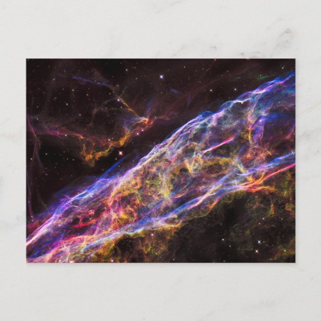 Veil Nebula Supernova Remnant Postcard (Front)