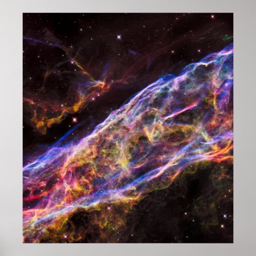 Veil Nebula Supernova Remnant Poster | Zazzle