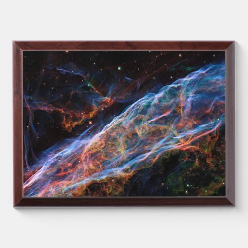 Veil Nebula Supernova Remnants Hubble Telescope Award Plaque