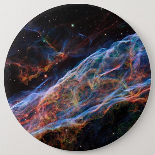 Veil Nebula Supernova Remnants Hubble Telescope Button